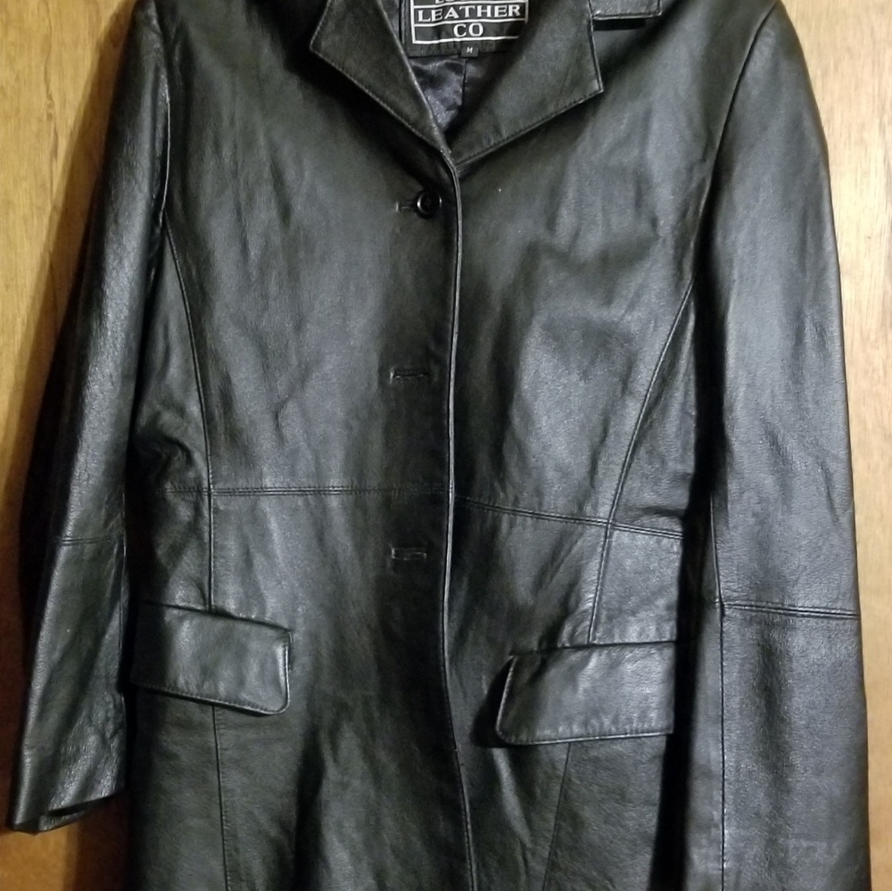Leather jacket